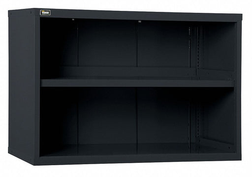 OverheadCab 31 x45 x27 3/4 Black 2Shlv