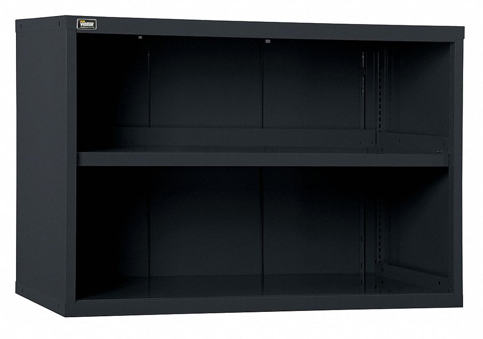 OverheadCab 31 x45 x27 3/4 Black 2Shlv
