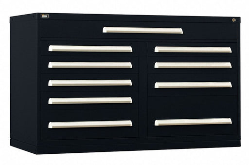 ModDrwrCab 37 x60 x28 Black 10Drwr