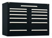 ModDrwrCab 44 x60 x28 Black 13Drwr