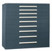 ModDrwrCab 59 x60 x28 Light Gray 9Drwr