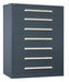 ModDrawer Cab 59 H 7 Drawer VidmarGray