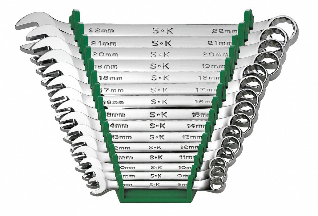 Combo Wrench St Steel Chrome Stnrd Ofst