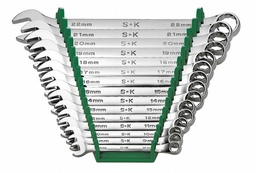 Combo Wrench St Steel Chrome Stnrd Ofst