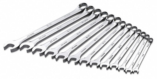 Combo Wrench St Steel Chrome Stnrd Ofst