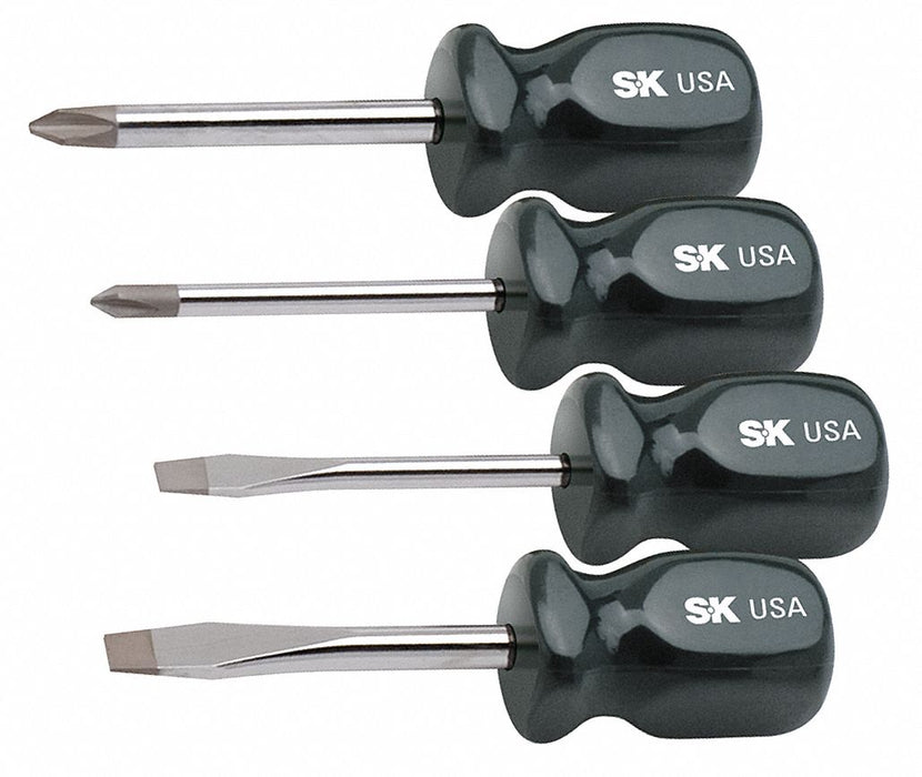 Screwdriver Set Slotted/Phillips 4 Pc