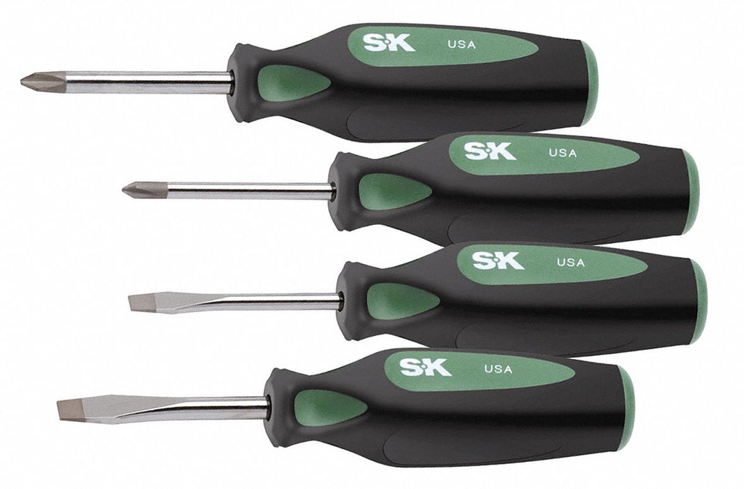 Screwdriver Set Slotted/Phillips 4 Pc