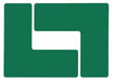 G5697 Floor Tape Green 3 inx8 in L PK20