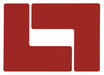 G5697 Floor Tape Red 3 inx8 in L PK20