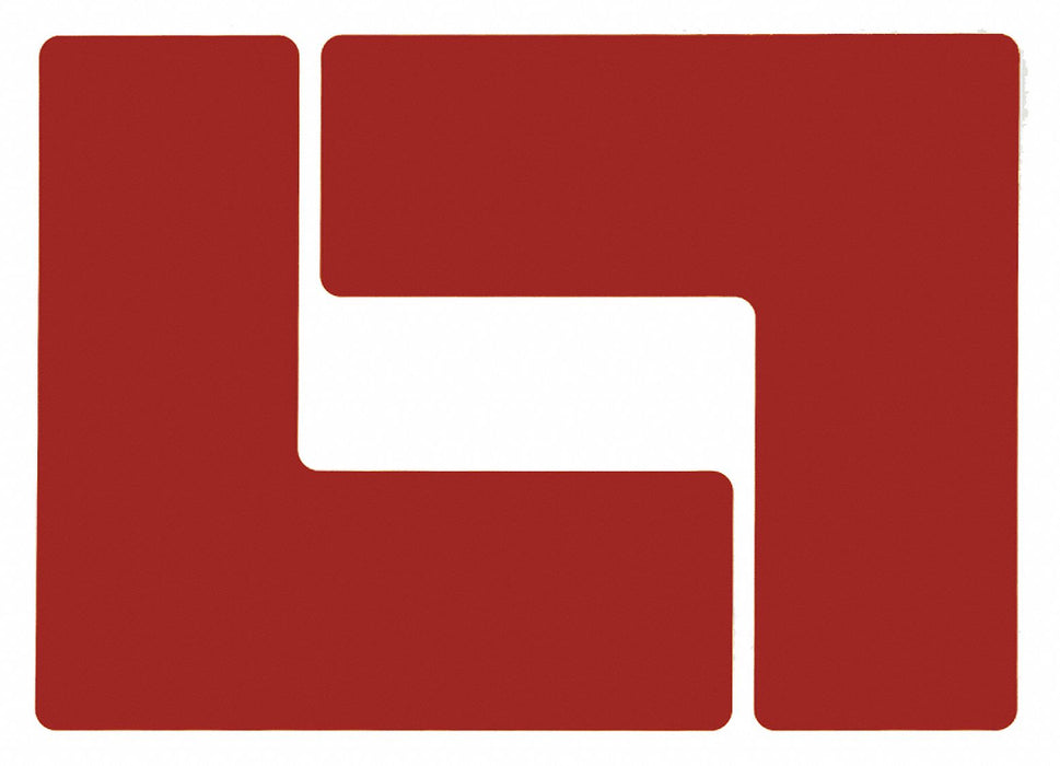 G5697 Floor Tape Red 3 inx8 in L PK20