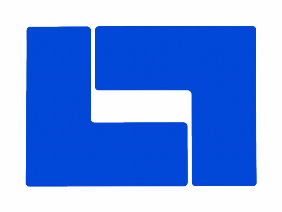 G5698 Floor Tape Blue 4 inx10 in L PK20