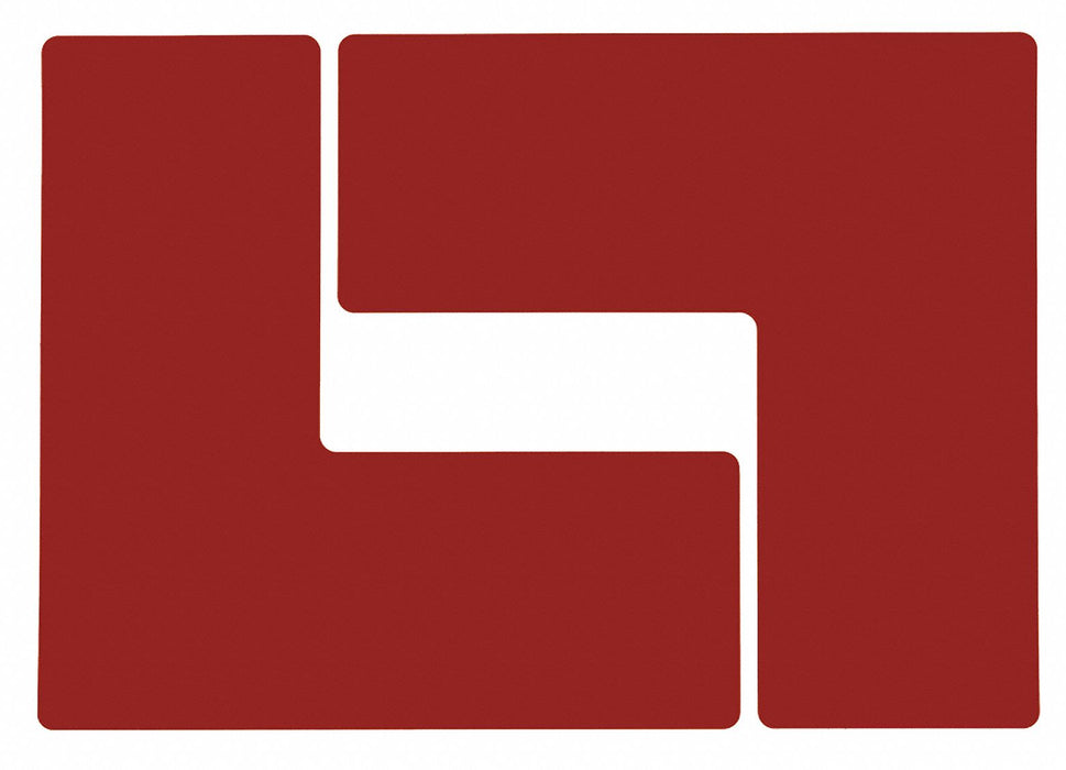 G5698 Floor Tape Red 4 inx10 in L PK20