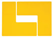 G5698 Floor Tape Yellow 4 inx10 in L PK20