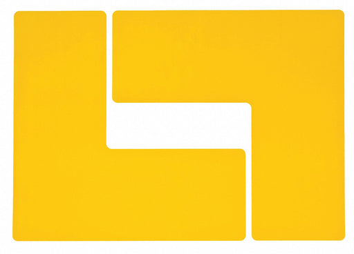 G5698 Floor Tape Yellow 4 inx10 in L PK20