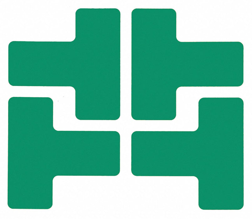 Floor Tape Green 2 inx5 in T PK20