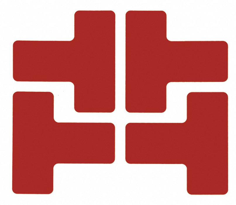 Floor Tape Red 2 inx5 in T PK20