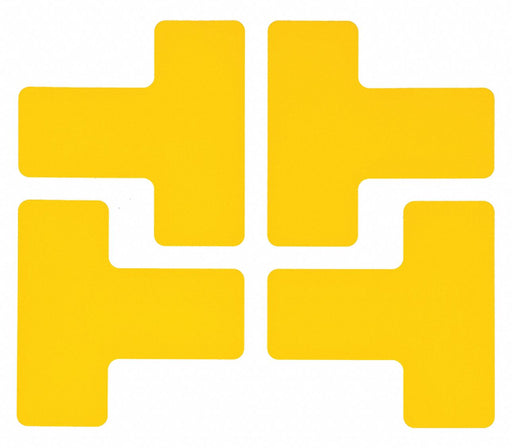 Floor Tape Yellow 2 inx5 in T PK20