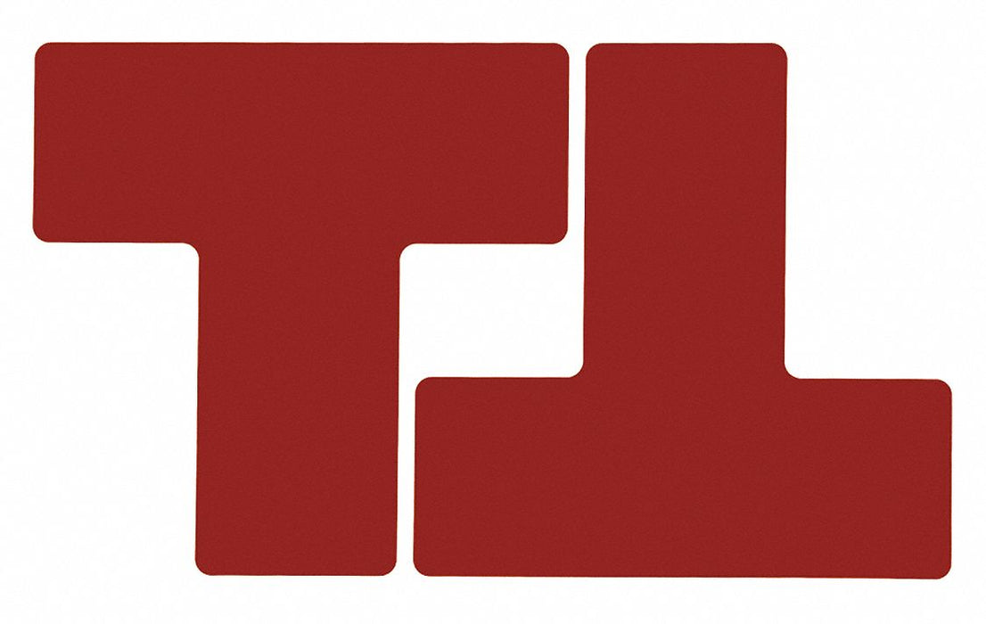 Floor Tape Red 3 inx8 in T PK20