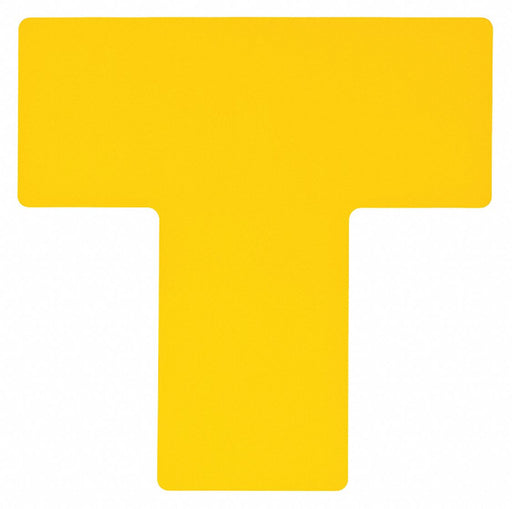 Floor Tape Yellow 4 inx10 in T PK20