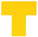 Floor Tape Yellow 4 inx10 in T PK20