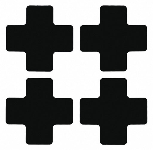 G5702 Floor Tape Black 2 inx5 in Cross PK20