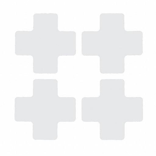 G5702 Floor Tape White 2 inx5 in Cross PK20