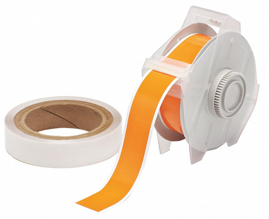 ContinuousLabelStock Orange Gloss