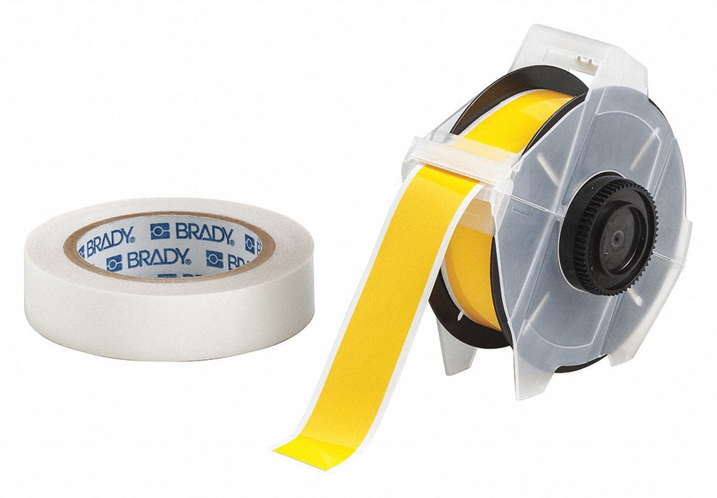 ContinuousLabelStock Yellow Gloss