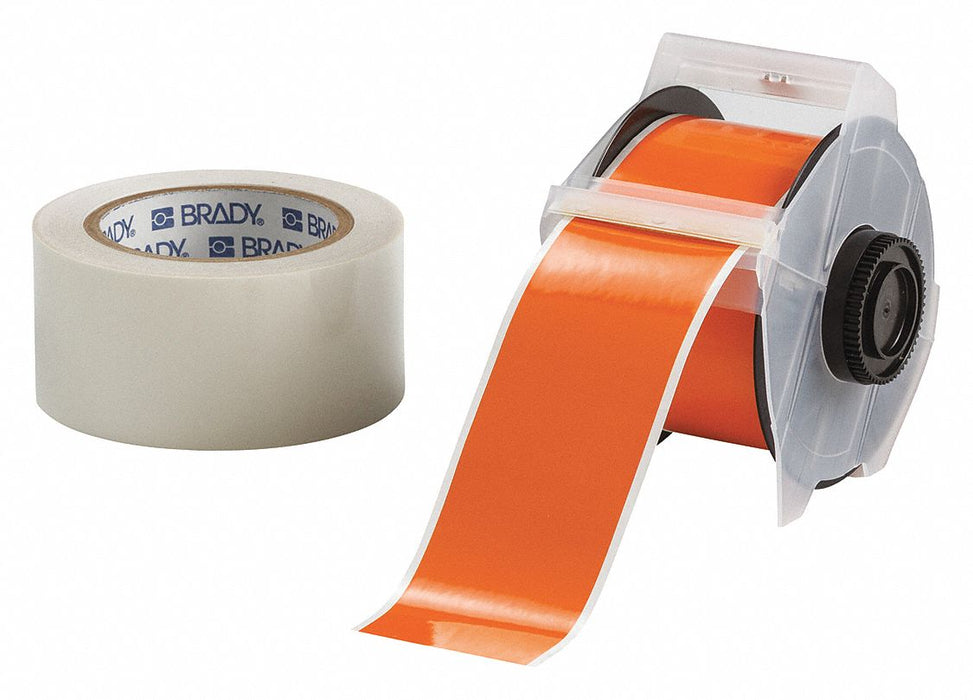 ContinuousLabelStock Orange Gloss