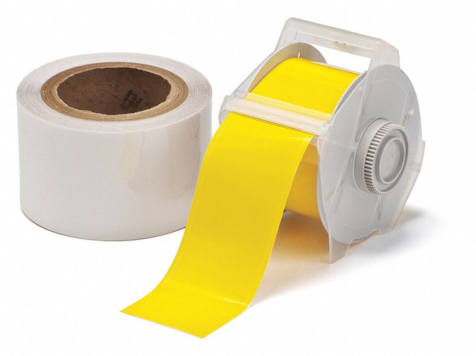 ContinuousLabelStock Yellow Gloss