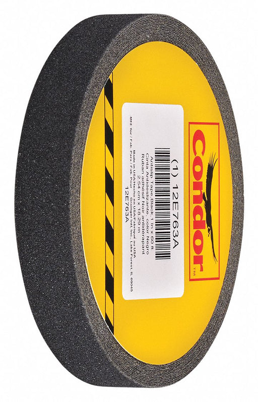 AntiSlip Tape 60 ftLx1 inW BLK 80 Grit