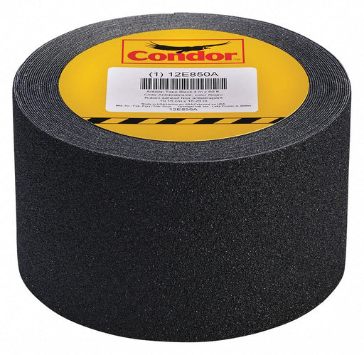 AntiSlip Tape 60 ftLx4 inW BLK 80 Grit