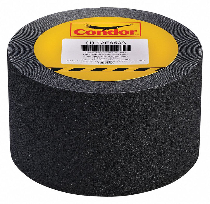 AntiSlip Tape 60 ftLx4 inW BLK 80 Grit