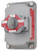 SelectorSwtchWCover Non-Illum 3Pos Gray