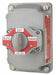 SelectorSwtchWCover Non-Illum 3Pos Gray