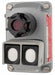 Hazardous Location Cover Red Aluminum