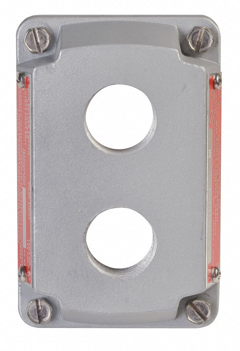 Hazardous Location Cover Gray Aluminum