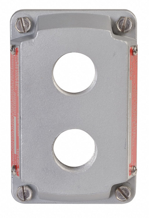 Hazardous Location Cover Gray Aluminum