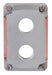 Hazardous Location Cover Gray Aluminum