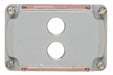 Hazardous Location Cover Gray Aluminum