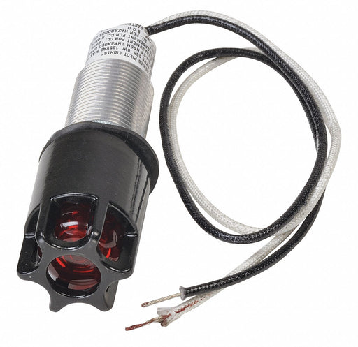 Protruding Panel Light Red 120 V AC
