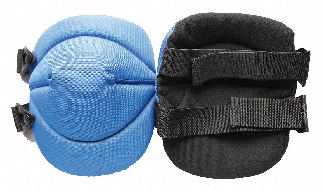 Knee Pad UNIV Hook/Loop Black/Blue PR