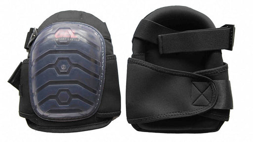 Knee Pad UNIV Hook/Loop Black PR