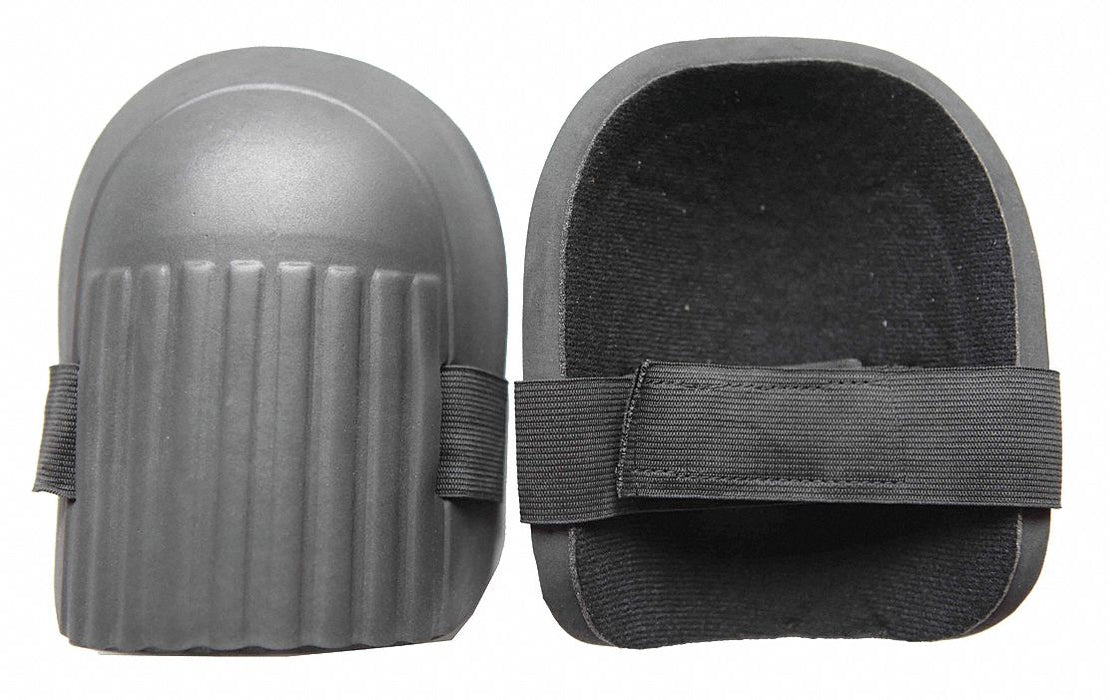 Knee Pad UNIV Hook/Loop Black/Gray PR