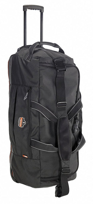 Rolling Bag 34 x 11 x 6 In 5 Pockets Blk