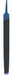 Hand File Single Cut 6 in Black Oxide