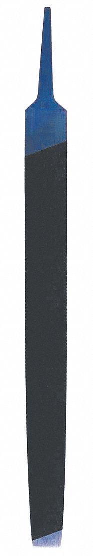 Hand File Single Cut 12 in Black Oxide