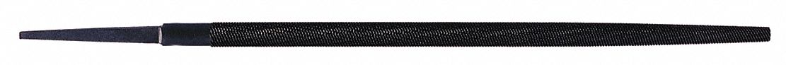 Hand File Dbl Cut 8 in Black Oxide