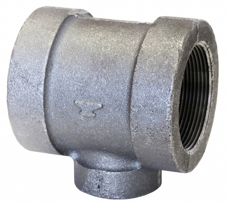 Reducing Tee Malleable Iron 2 x 2 x 1 in