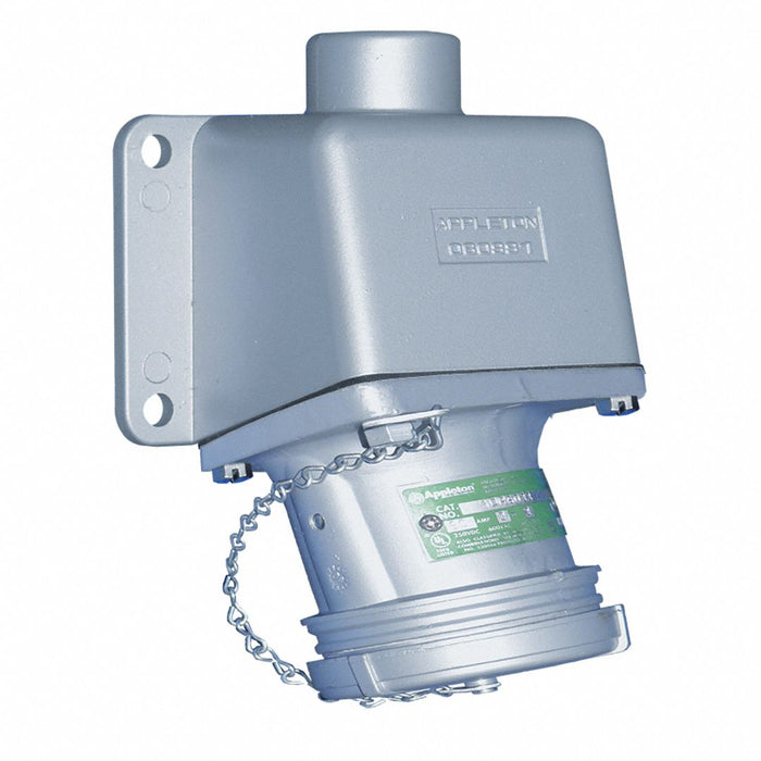 Receptacle Gray 30 A 3Pl Single